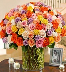 100 Mixed Roses  from your Sebring, Florida florist
