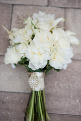 Cream  Bridal Clutch  from your Sebring, Florida florist