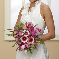 Pink Dreams Bridal Bouquet from your Sebring, Florida florist