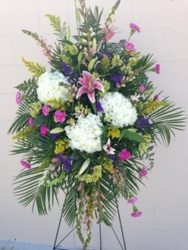 Peaceful Standing Spray from your Sebring, Florida florist