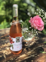 Have Your Wine and Pink Roses Too from your Sebring, Florida florist