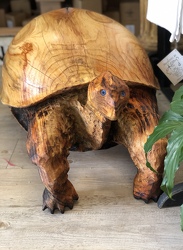 Hand Carved Wood  Turtle from your Sebring, Florida florist