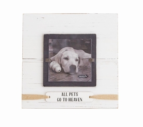 Mud Pie All Pets Go To Heaven Photo Frame from your Sebring, Florida florist
