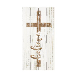 Believe Cross Painted Wood Pallet from your Sebring, Florida florist