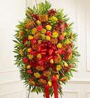 Fall Colors Standing Spray from your Sebring, Florida florist