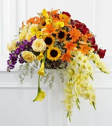Fall Sympathy Vase from your Sebring, Florida florist