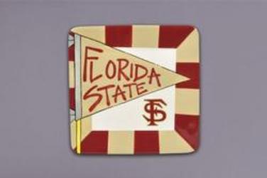 FSU Square Tray from your Sebring, Florida florist