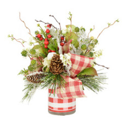 Gingham Christmas from your Sebring, Florida florist
