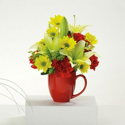 Good Morning Mug W/Coupon for Free Coffee! from your Sebring, Florida florist