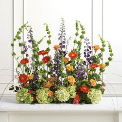 Wildflower Look Altar Arrangement from your Sebring, Florida florist