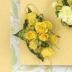 Yellow Rose Corsage from your Sebring, Florida florist