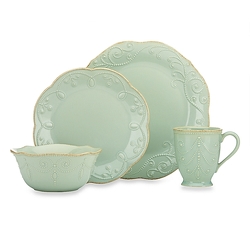French Perle Ice Blue 4 Pc. Place Setting from your Sebring, Florida florist
