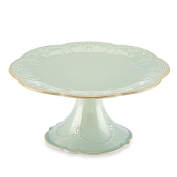French Perle Ice Blue Cake Plate from your Sebring, Florida florist
