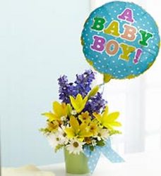 Little Boy Blue Bouquet from your Sebring, Florida florist
