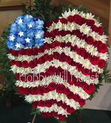 Patriotic Heart from your Sebring, Florida florist