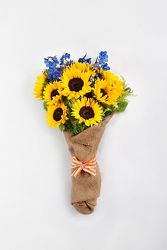 Burlap Wrapped Sunflowers  from your Sebring, Florida florist