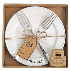 Mr and Mrs Plate Set from your Sebring, Florida florist
