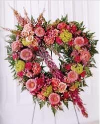 Pink Open Heart from your Sebring, Florida florist