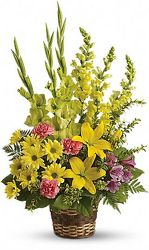 Spring Sympathy Basket from your Sebring, Florida florist