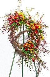 Grapevine Wreath of Blessings from your Sebring, Florida florist