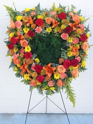 Wreath of Warmth from your Sebring, Florida florist