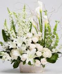 Basket of white from your Sebring, Florida florist