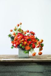 Over the top for Orange from your Sebring, Florida florist