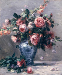 Pierre Auguste Renoir Vase of Roses from your Sebring, Florida florist