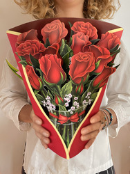 Red Roses Pop Up Card from your Sebring, Florida florist