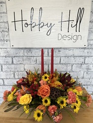 Autumn Warmth Centerpiece from your Sebring, Florida florist