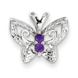 Sterling Silver Butterfly Pendant from your Sebring, Florida florist