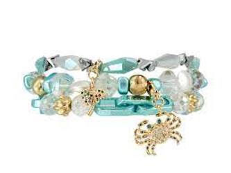 Erimish Beachside Starter Stack Turquoise from your Sebring, Florida florist