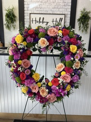 The Vibrant Heart from your Sebring, Florida florist