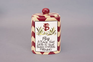 FSU Canister from your Sebring, Florida florist