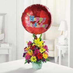 Happy Birthday Basket from your Sebring, Florida florist