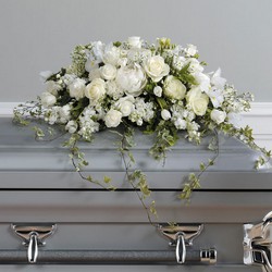 Loving Memories Casket Spray from your Sebring, Florida florist