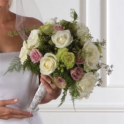 Assorted Roses Bridal Bouquet from your Sebring, Florida florist