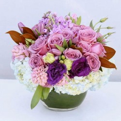 Lavender Bowl Bouquet from your Sebring, Florida florist