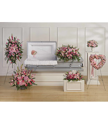 Pink Tribute Grouping from your Sebring, Florida florist