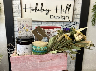 Dried Wildflower Gift Basket from your Sebring, Florida florist